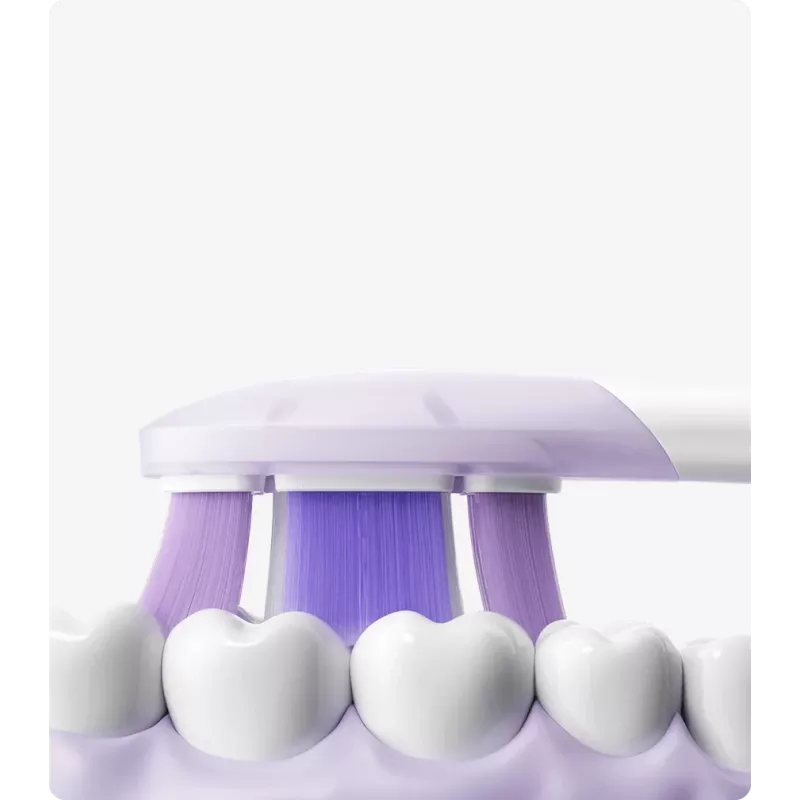 Cabezales de recambio para cepillo de dientes eléctrico oscilante Xiaomi, suaves, 3 uds.