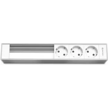 Caja de superficie tipo F aluminio Kindermann 7449000303