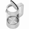 Hervidor de agua eléctrico, blanco, 220-240V, 1850-2200W, 1,7L, función mantener caliente 30 min., 40,60,80,90,100, panel de control en el asa