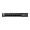 Dahua Technology PoE SF1008LP Switch no gestionado L2 Fast Ethernet (10/100) Power over Ethernet (PoE) Negro