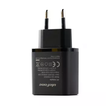Cargador UleFone 20W fuente de alimentación USB UF-CHAR-20WR para dispositivos móviles, salida de 20 W