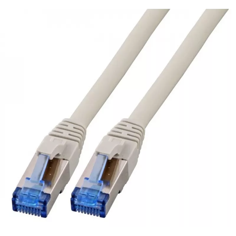 Cable de red EFB Elektronik K5525FGR.20 gris 20 m Cat6a S/FTP (S-STP)