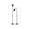 Lámpara de pie TRACER Lucia TRAOSW47347 LED regulable en altura