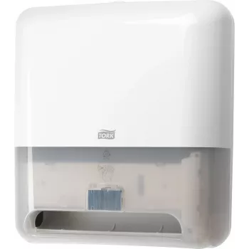 Dispensador de toallas de papel Tork Matic H1 551100 para rollos de toallas, avance automático