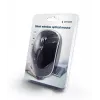 Ratón USB OPTICAL WRL Negro/SILENT MUSW-4BS-01 GEMBIRD