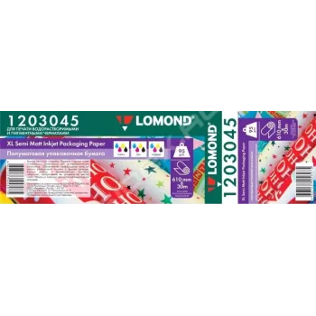 Papel fotográfico Lomond XL Semimate 95 g/m² 610 mm × 30 m Rollo