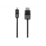Cable Mini DisplayPort a HDTV, 1,8 m, Mini DisplayPort, HDMI, conector macho, conector macho, negro