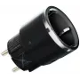 Enchufe inteligente Shelly Wave Plug S Z-Wave 800 negro — enchufe inteligente Z-Wave 800, 230 V/12 A, 2500 W, medición de potencia
