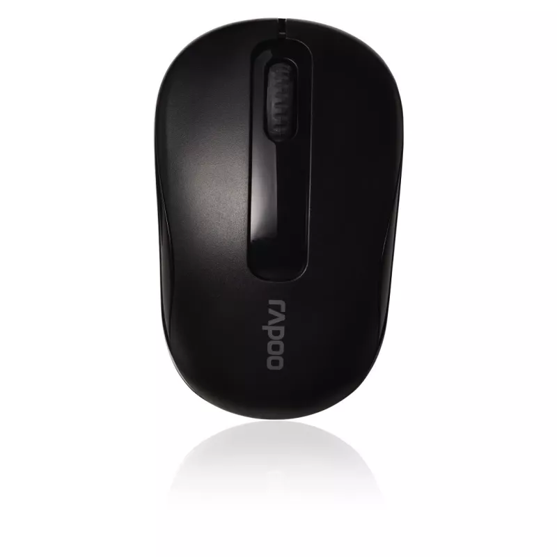 Ratón óptico inalámbrico Rapoo M10 Plus negro