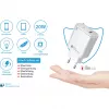 Cargador para dispositivos móviles Alcasa PCA-W003W blanco (PCA-W003W)