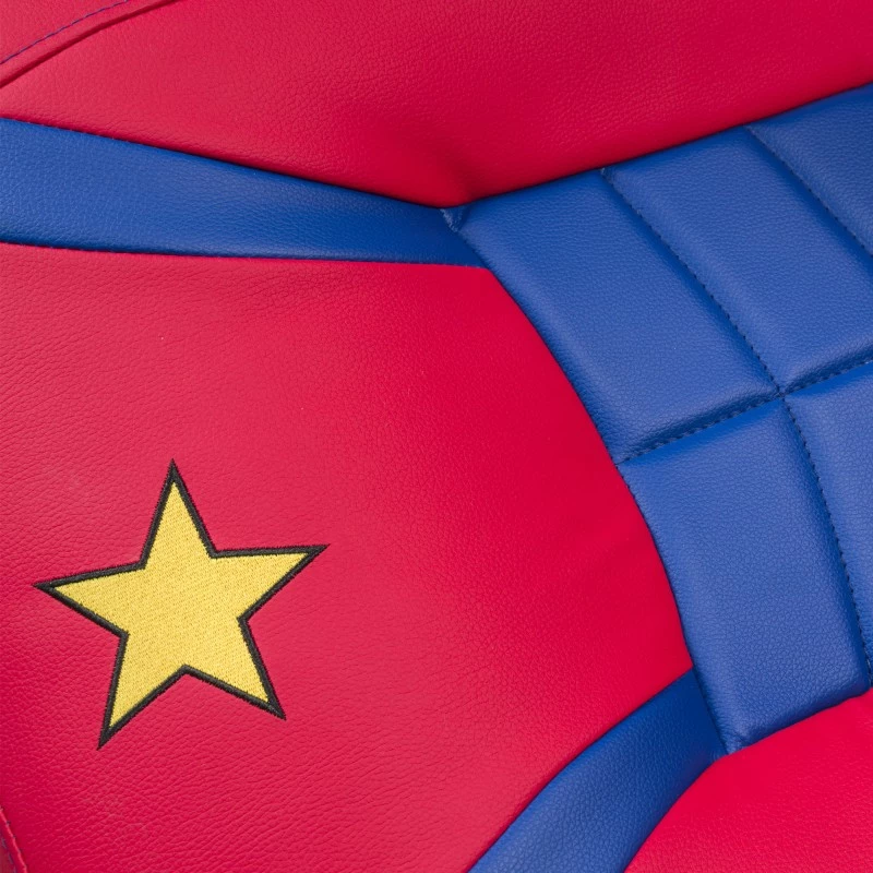 Silla gaming para PC Subsonic SA5573-W1 asiento acolchado azul rojo amarillo