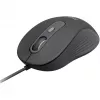 Logitech Signature Wired M520 for Business ratón óptico con cable USB-C Plug-and-Play Windows/Mac/Chrome/PC/portátiles - Graphite