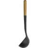 Cuchara para polvo - 31 cm, Marrón-negro
