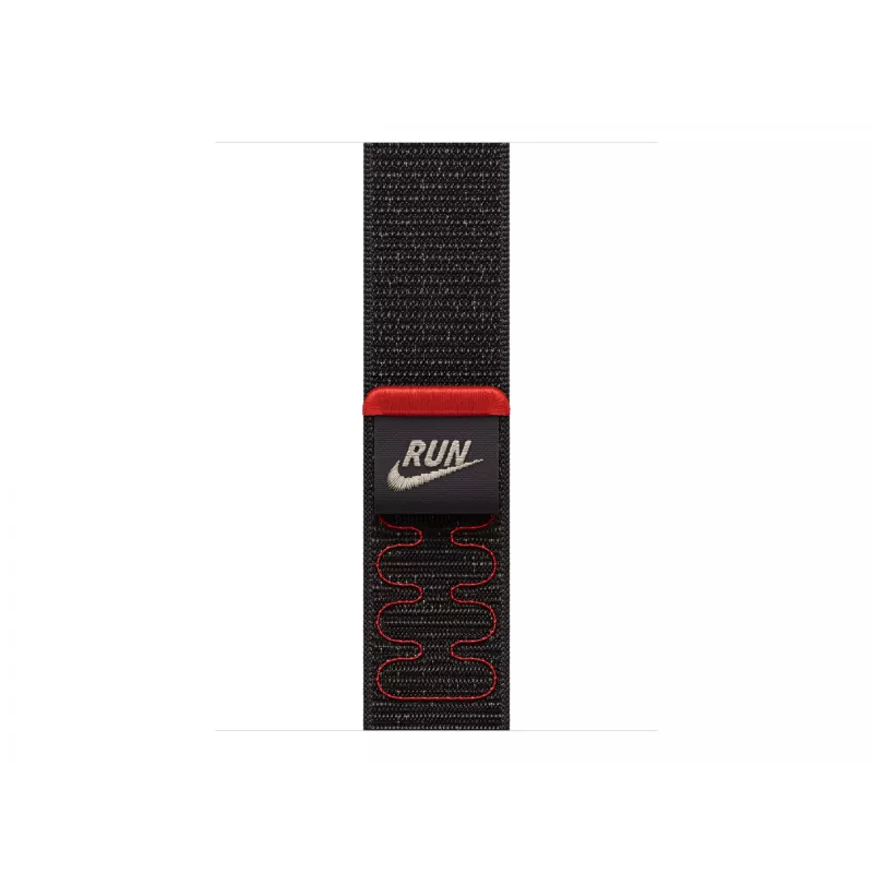 Correa Apple Nike Sport Loop negra nailon, poliéster reciclado, spandex