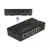DeLOCK 11494 Conmutador de datos para PC negro USB Type-A Type-B 0,48 Gbit/s