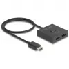 Switch HDMI DeLOCK 18901 144Hz negro plástico 55x55x15mm