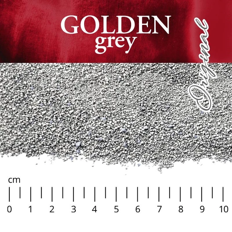GOLDEN Grau Original - Arena para gatos de bentonita - 7 kg