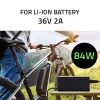Cargador Qoltec 50761 para baterías de e-bike 36V | 42V | 2A | 5,5*2,5