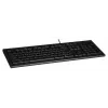 A4Tech KR-85 teclado USB QWERTY US inglés negro