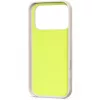 Funda con soporte Apple iPhone 17 Pro MagSafe Camera Control Lime Stone