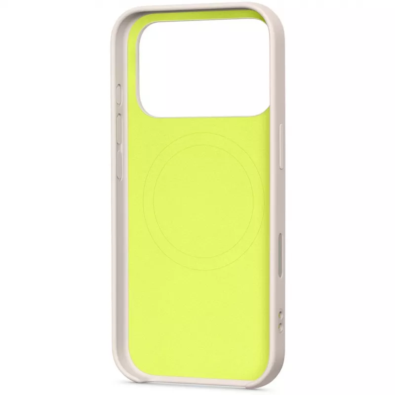 Funda con soporte Apple iPhone 17 Pro MagSafe Camera Control Lime Stone