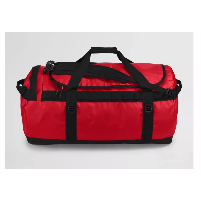 Bolsa de viaje The North Face Base Camp Duffel L 95 L poliéster negro, rojo