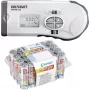 Comprobador de baterías VOLTCRAFT MS-229 LCD + pilas alcalinas Mignon Conrad energy pack de 24