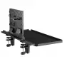 Estante de ampliación para escritorio NanoRS RS174 — estante compacto para monitor/piezas pequeñas, capacidad de carga 20 kg