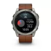 Garmin Fenix 8 3,56 cm (1,4) AMOLED 51 mm Digital 454 x 454 Píxeles Pantalla táctil Titanio Wi-Fi GPS (Satélite)