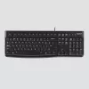 Logitech Desktop MK120 combo, negro, con cable, distribución suiza, 920-002504