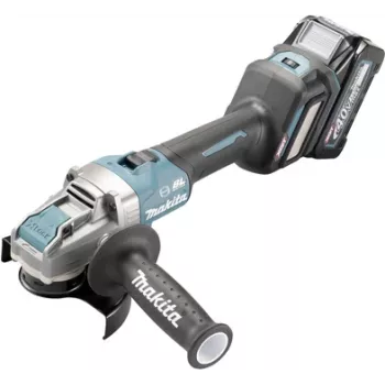 Makita GA041GM201 Amoladora angular a batería 40V XGT 125 mm, con 2 baterías y cargador