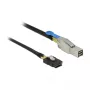 Cable SAS DeLOCK 83616 1 m 6 Gbit/s negro