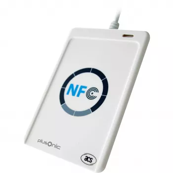 Lector-grabador de tarjetas Plusonic PLCR-NFC USB NFC RFID para tarjetas y etiquetas sin contacto