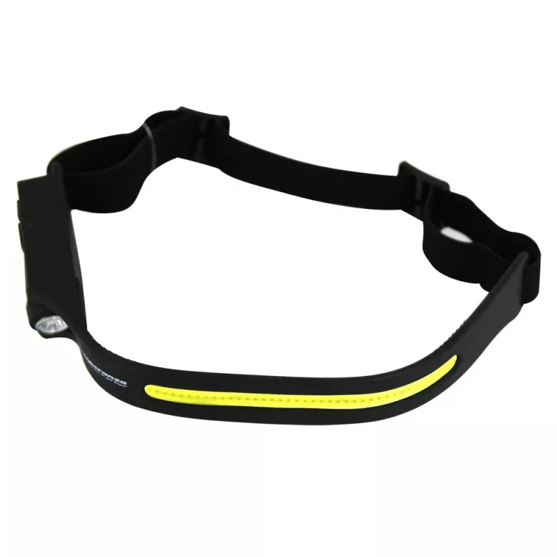Linterna Esperanza EOT067 negra, linterna frontal LED