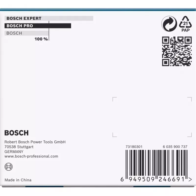 Set de llaves de impacto Bosch PRO 1/2 inch, 3 piezas, vasos profundos con protección de llantas
