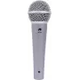 Micrófono de escenario Omnitronic 13030914 gris con cable XLR-3 -54 dB