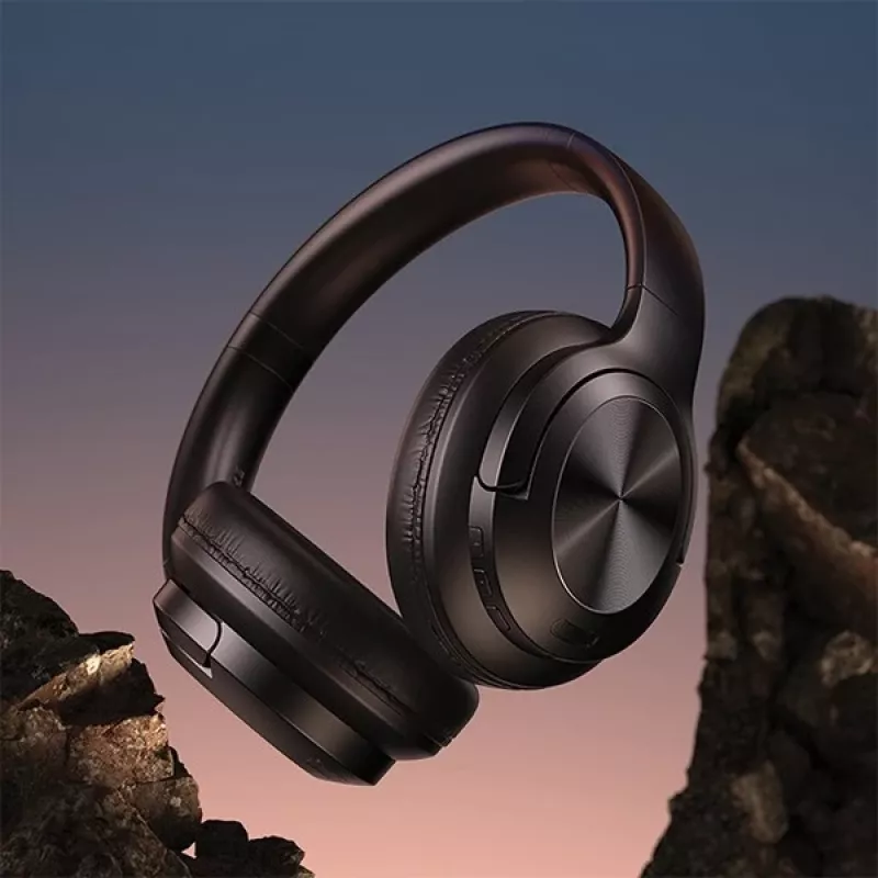 Auriculares Usams Bluetooth 5.3 Over-Ear Us-yh Serie negro/negro TDLYEJYS01