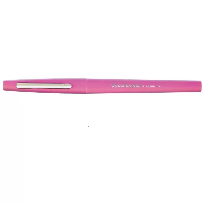 Rotulador Papermate Flair Original medio azul verde naranja rosa