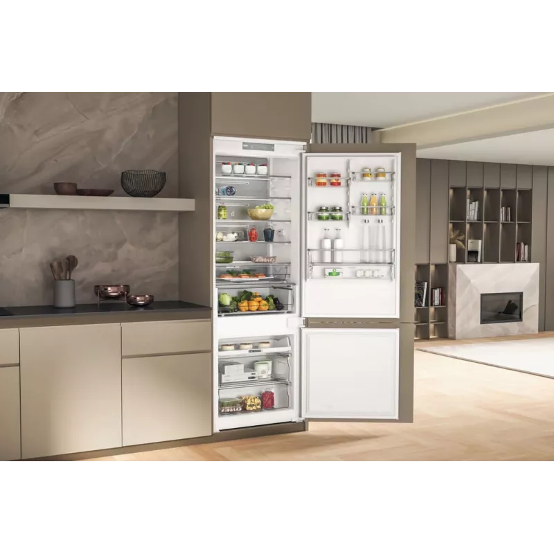 WHIRLPOOL Frigorífico integrado WH SP70 T121, ancho 69 cm, alto 193,5 cm, clase energética E, No Frost