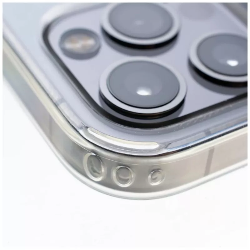 FIXED MagPure Funda trasera de TPU/PC para Apple iPhone 17 Pro Max, transparente