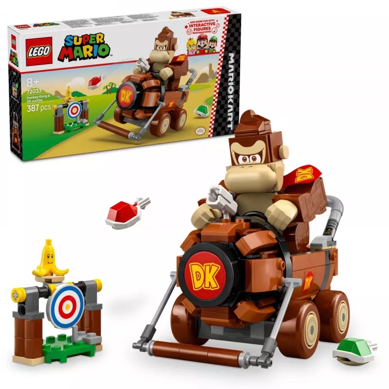 Building Blocks Super Mario 72033 Mario Kart – Donkey Kong y DK Jumbo