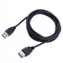 Cable alargador conector macho USB-A - conector hembra USB-A SBOX 2m