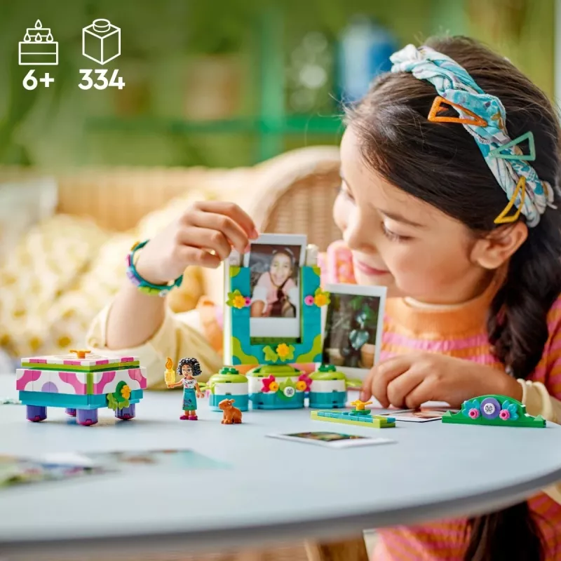 Marcos de fotos y cofre de joyas LEGO Disney Classic Mirabel 43239