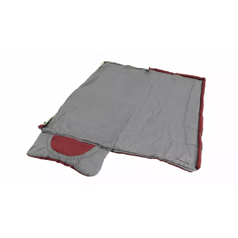 Sac de dormir Outwell Contour Junior rectangular poliéster 170 cm x 70 cm, rojo
