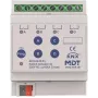 MDT AKS-0410.03 Actuador de conmutación 4 canales 4TE REG 10A 230VAC carga C estándar 140µF (AKS-0410.03)
