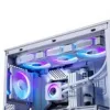 Refrigeración líquida todo en uno para CPU PHANTEKS Glacier One 360D30 X2 DRGB 360 mm blanca