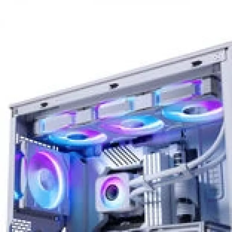 Refrigeración líquida todo en uno para CPU PHANTEKS Glacier One 360D30 X2 DRGB 360 mm blanca