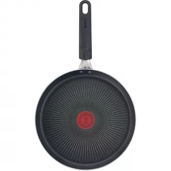 Sartén para crepes Tefal Resist Intense D52210 redonda 25 cm negra roja