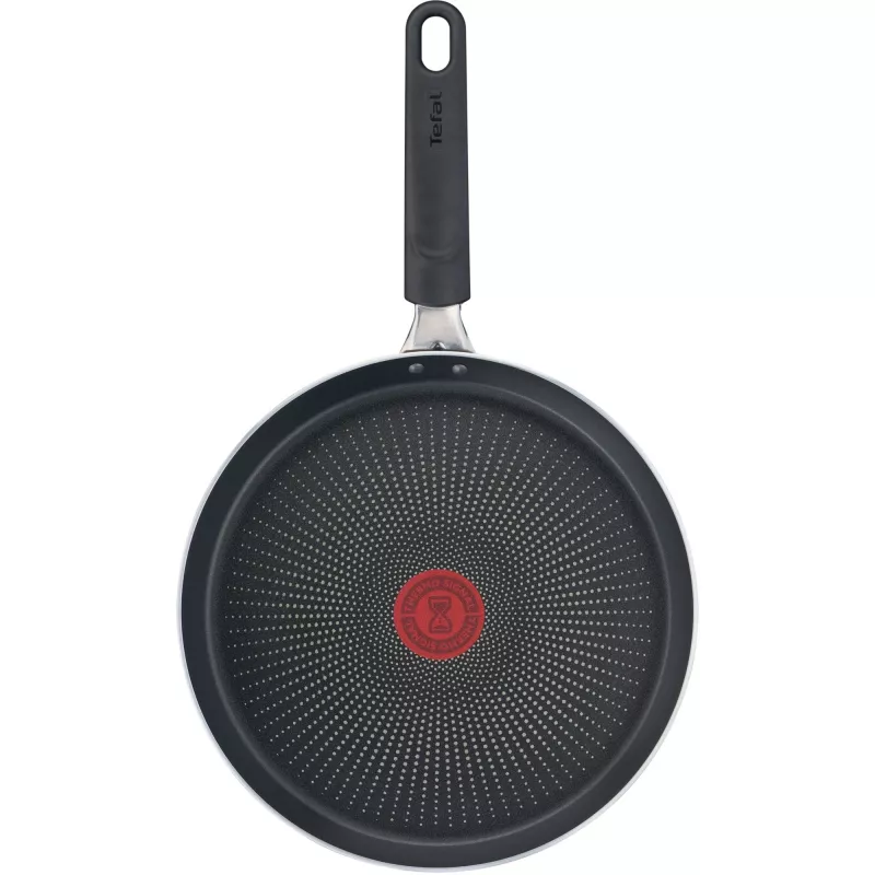 Sartén para crepes Tefal Resist Intense D52210 redonda 25 cm negra roja