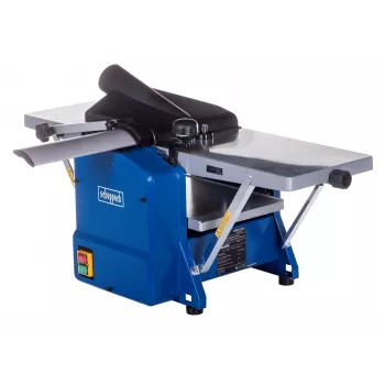 Cepillo regruesador–cepilladora Scheppach HMS1070 1500 W, máquina combinada de cepillado y regruesado, 230 V, 9000 rpm, 30,5 kg